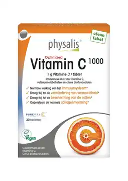 De Online Drogist Physalis Vitamine C Optimized 1000 Tabletten aanbieding