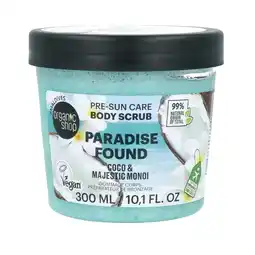 De Online Drogist Organic Shop Body Scrub Paradise Found aanbieding