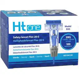 De Online Drogist Ht One Veiligheidslancet Flex 28G aanbieding