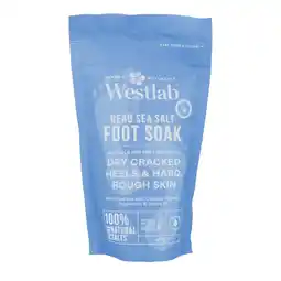 De Online Drogist Westlab Dead Sea Salt Foot Soak aanbieding