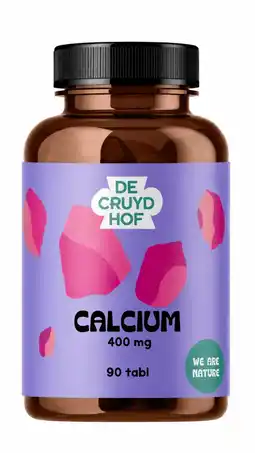 De Online Drogist Cruydhof Calcium 400mg Tabletten aanbieding