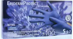 De Online Drogist CMT EpidermProtect Nitriel Onderzoekhandschoen Poedervrij aanbieding