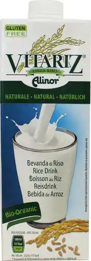 De Online Drogist Vitariz Rijstdrank Naturel 1LT aanbieding
