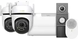 Coolblue TP-Link Tapo C530WS Duo Pack + H500 CentralHub + D235 Smart Battery & Wired Doorbell aanbieding