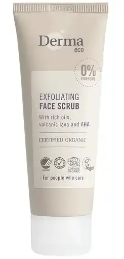 De Online Drogist Derma Eco Exfoliating Face Scrub 75ML aanbieding