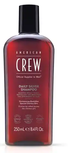 De Online Drogist American Crew Daily Silver Shampoo 250ML aanbieding