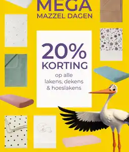 Prenatal Alle lakens, dekens & hoeslakens aanbieding