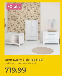 Prenatal Born Lucky 3-delige Noël aanbieding