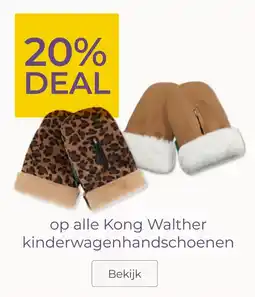 Prenatal Kong Walther kinderwagenhandschoenen aanbieding