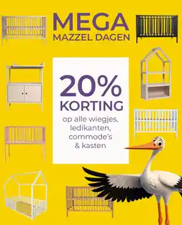 Prenatal Alle wiegjes, ledikanten, commode's & kasten aanbieding