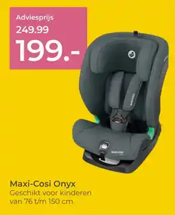 Prenatal Maxi-Cosi Onyx aanbieding