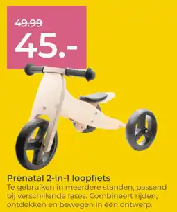 Prenatal Prénatal 2-in-1 loopfiets aanbieding