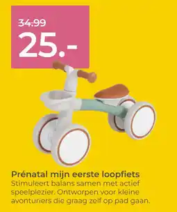 Prenatal Prénatal mijn eerste loopfiets aanbieding