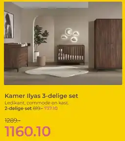 Prenatal Kamer Ilyas 3-delige set aanbieding