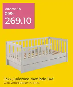 Prenatal Jaxx juniorbed met lade Tod aanbieding