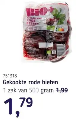 Van Hoeckel Bio+ gekookte rode bieten aanbieding