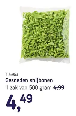 Van Hoeckel Gesneden snijbonen aanbieding