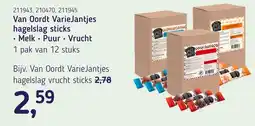 Van Hoeckel Van Oordt VarieJantjes hagelslag sticks aanbieding