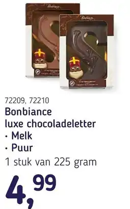 Van Hoeckel Bonbiance luxe chocoladeletter aanbieding