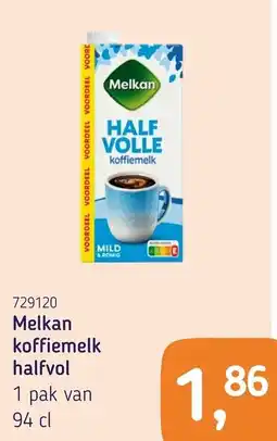 Van Hoeckel Melkan koffiemelk halfvol aanbieding