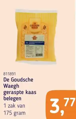 Van Hoeckel De Goudsche Waegh geraspte kaas belegen aanbieding