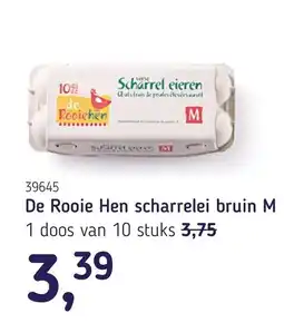 Van Hoeckel De Rooie Hen scharrelei bruin aanbieding