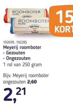 Van Hoeckel Meyerij roomboter aanbieding