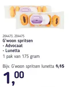 Van Hoeckel G'woon spritsen aanbieding