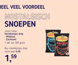 Van Hoeckel Harlekijntjes drop aanbieding