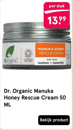 Etos Dr. Organic Manuka Honey Rescue Cream aanbieding