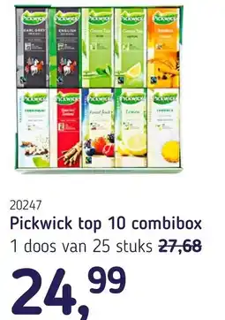 Van Hoeckel Pickwick top 10 combibox aanbieding
