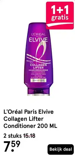 Etos L'Oréal Paris Elvive Collagen Lifter Conditioner aanbieding