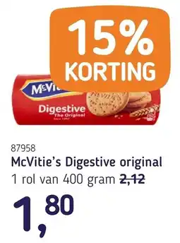 Van Hoeckel McVitie's Digestive original aanbieding