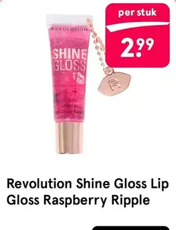 Etos Revolution Shine Gloss Lip Gloss Raspberry Ripple aanbieding