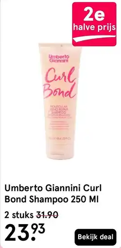 Etos Umberto Giannini Curl Bond Shampoo aanbieding