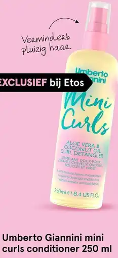 Etos Umberto Giannini mini curls conditioner aanbieding