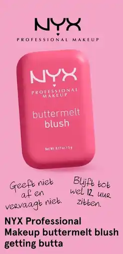 Etos NYX Professional Makeup buttermelt blush getting butta aanbieding