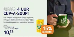 Van Hoeckel Knorr kippensoep aanbieding