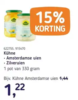 Van Hoeckel Kühne Amsterdamse uien Zilveruien aanbieding