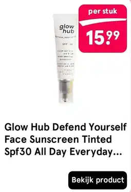Etos Glow Hub Defend Yourself Face Sunscreen Tinted Spf30 All Day Everyday... aanbieding