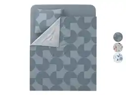 Lidl LIVARNO Renforcé beddengoedset 140 x 200 cm aanbieding