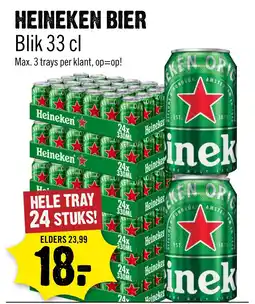Dirck 3 Heineken bier aanbieding