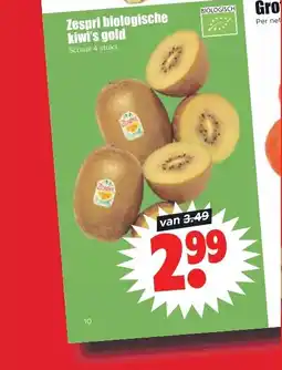 Dirck 3 Zespri kiwi's gold aanbieding