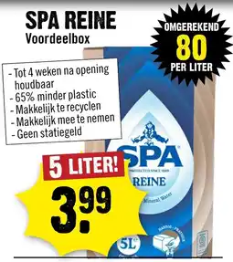 Dirck 3 spa reine voordeelbox aanbieding