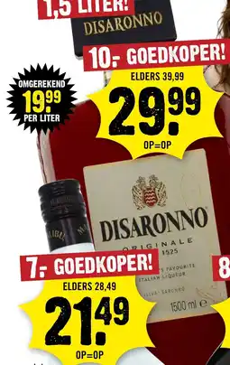 Dirck 3 Disaronno aanbieding