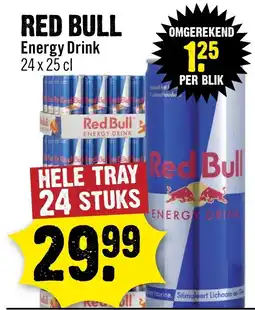 Dirck 3 Red Bull Energy Drink aanbieding