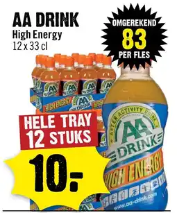 Dirck 3 AA DRINK High Energy aanbieding