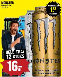 Dirck 3 Monster Energy Drink aanbieding