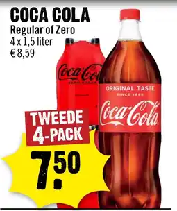Dirck 3 Coca Cola Regular of Zero aanbieding