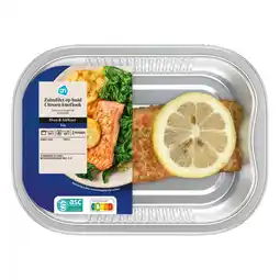 Albert Heijn AH Ovenschotel zalm huid citroen knoflook aanbieding